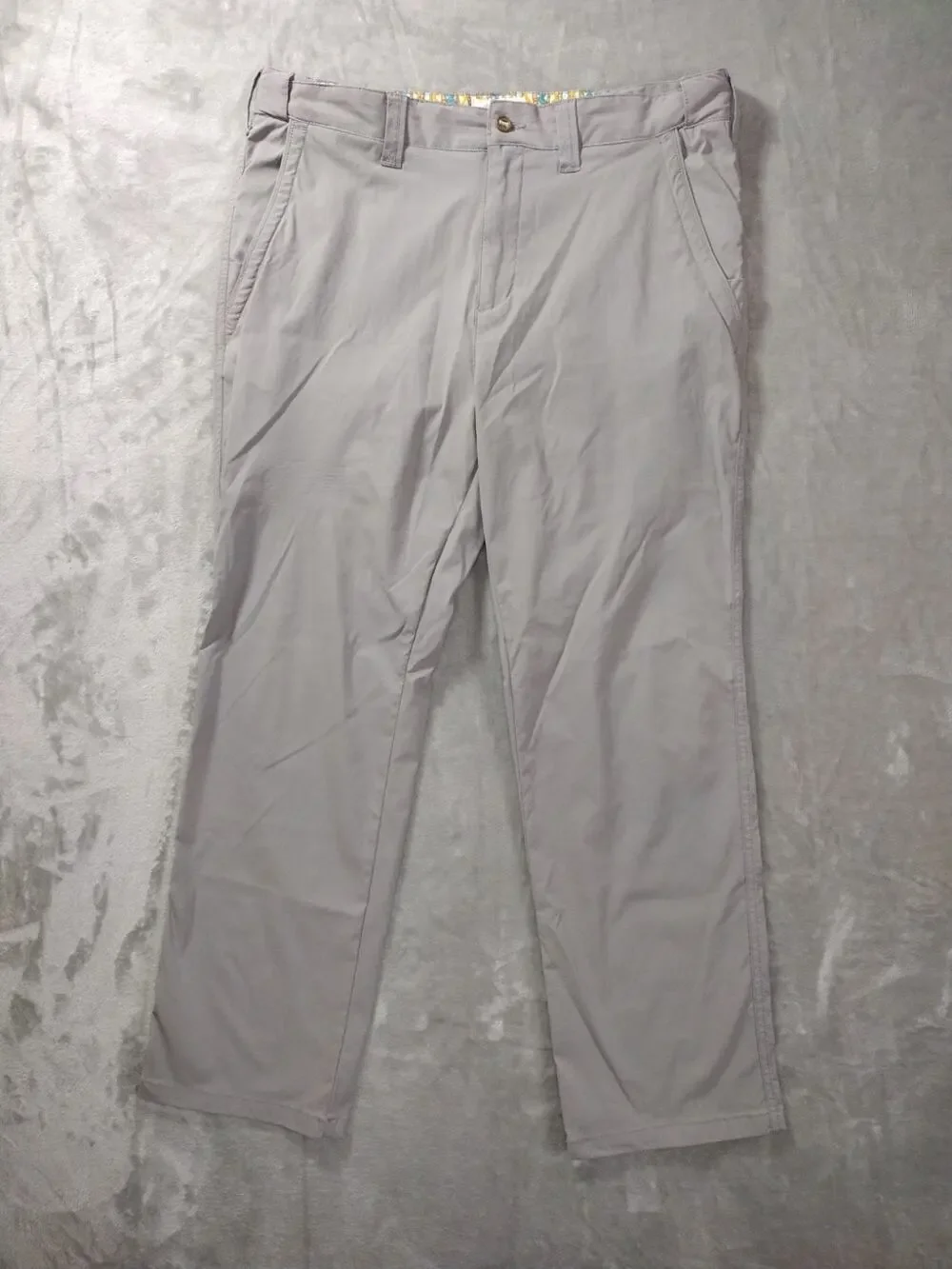 The Territory Ahead Hiking Pants Mens 35×30 Lt. Gray Outdoor Athleisure Gorpcore